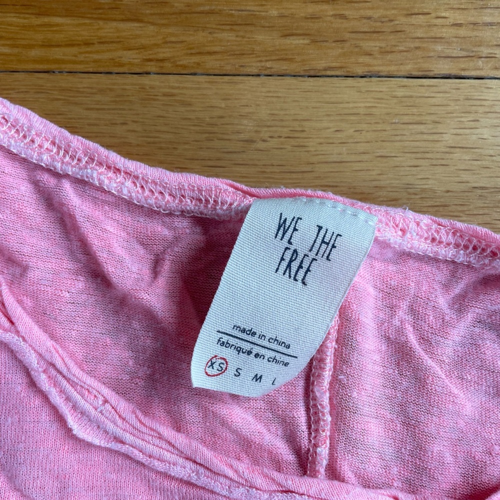 Linen FP Tank Size XS - Picture 2 of 4